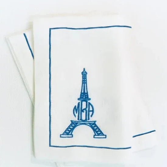 Eiffle Tower Monogramme Napkin - myhomestore.com.pk