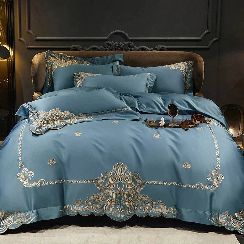 Elegant Embroidery Duvet Set - myhomestore.com.pk