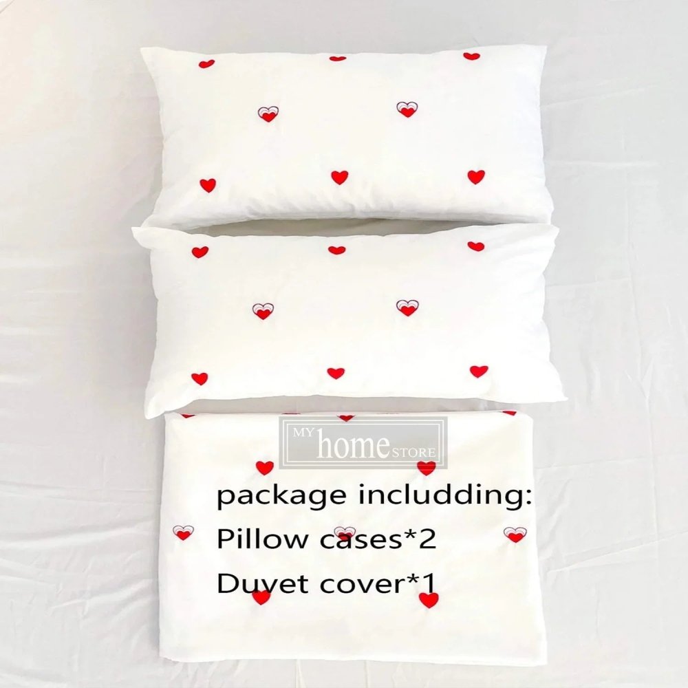 Embroidered Duvet Cover Set - myhomestore.com.pk