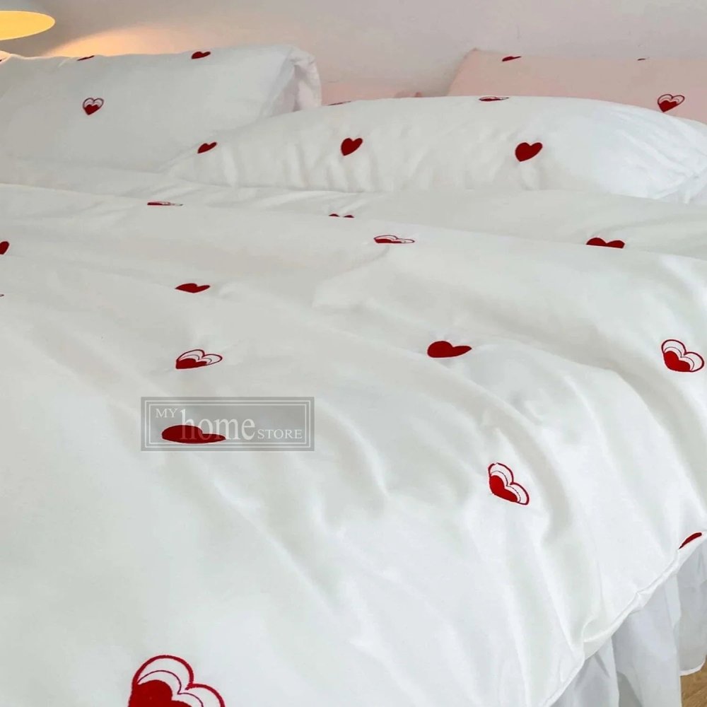 Embroidered Duvet Cover Set - myhomestore.com.pk