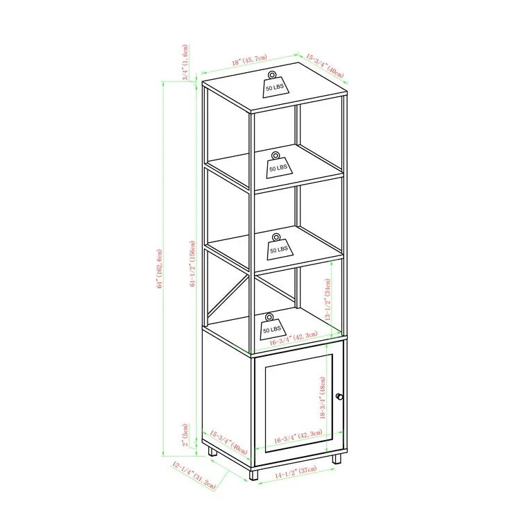 Etagere Bookcase - myhomestore.com.pk