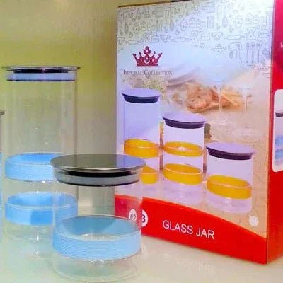 Glass storage jar - myhomestore.com.pk