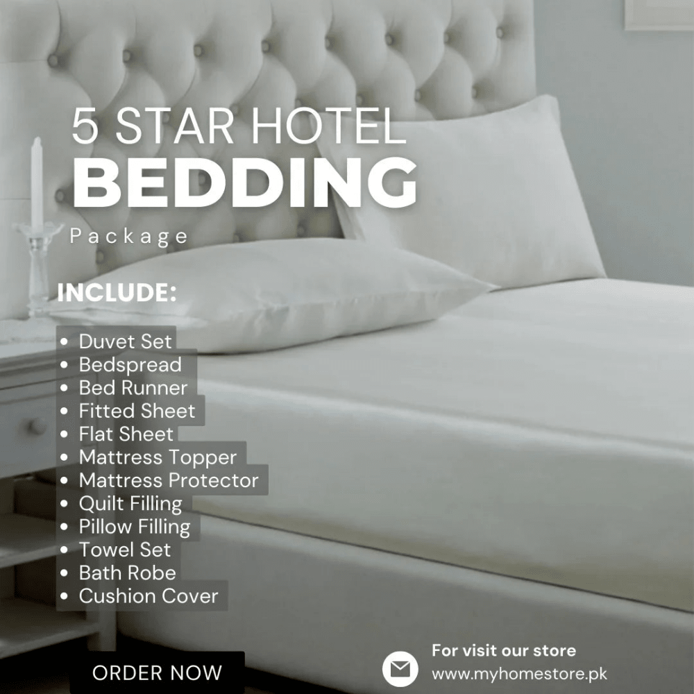 Hotel Linen 5 Star Package - myhomestore.com.pk