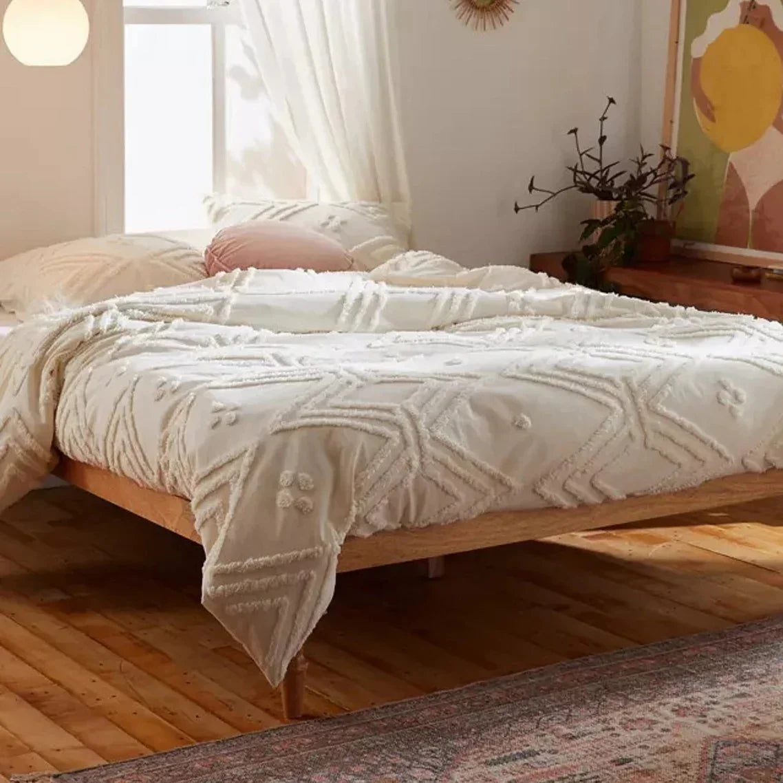 Bohemian Tufted Duvet Cover Set - myhomestore.com.pk