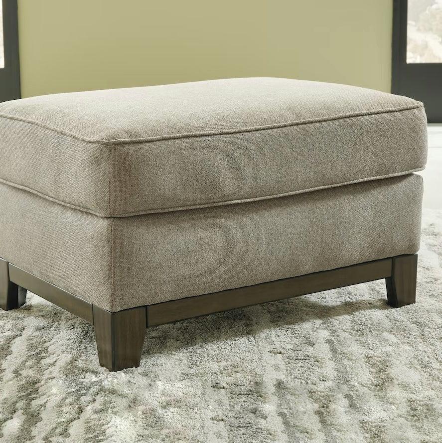 Jute Storage Ottoman with Tray 20" x 20" - myhomestore.com.pk