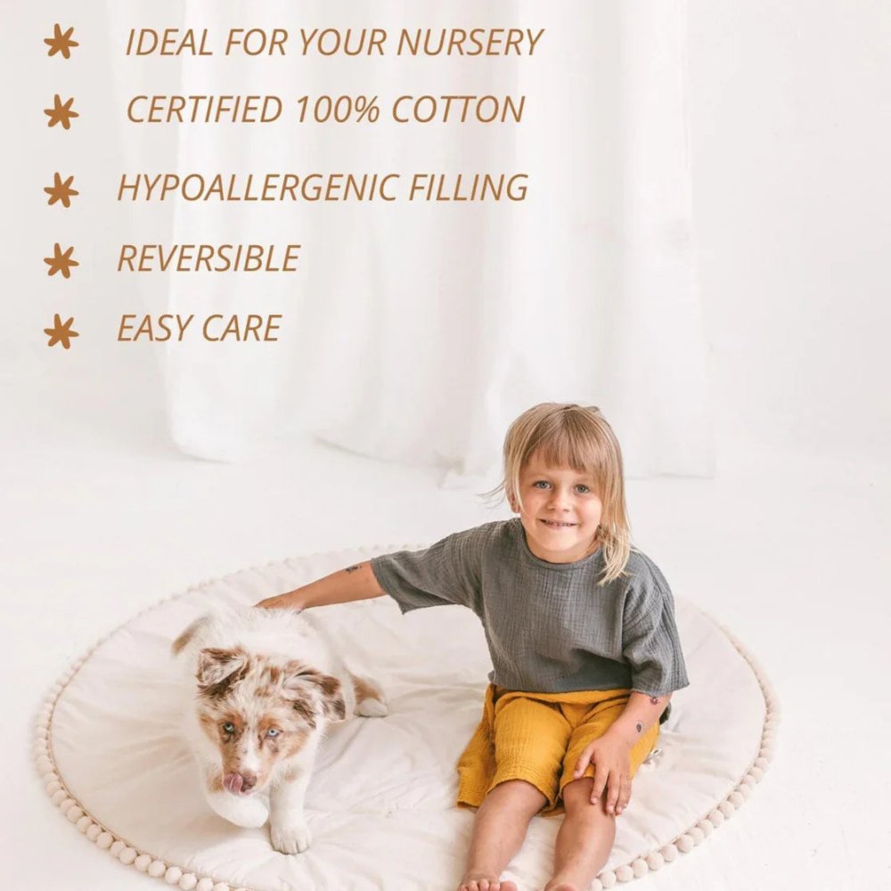 Lace Baby Play Mat Baby Rug - myhomestore.com.pk