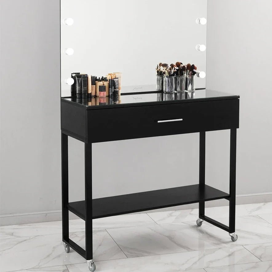 MAKE - UP TABLE FOR MAKE - UP ARTIST BLACK - myhomestore.com.pk