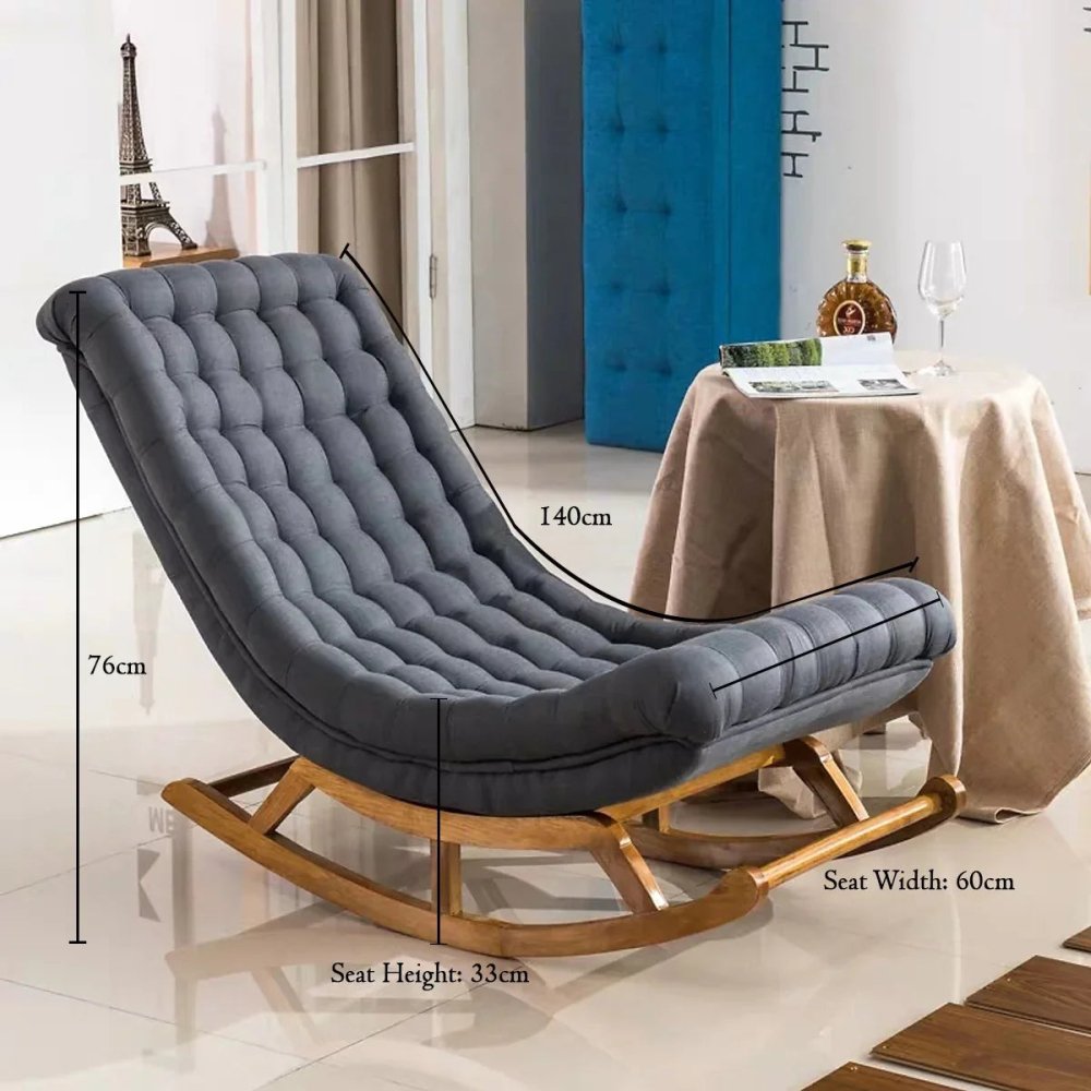Modern Design Rocking Lounge Chair - myhomestore.com.pk