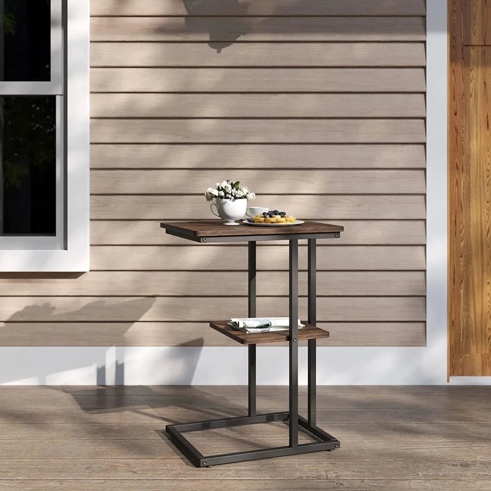 Novilla Snack Side Table C Shaped - myhomestore.com.pk