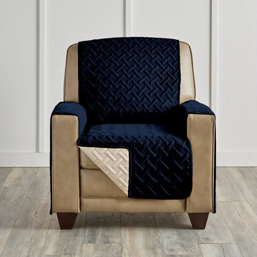 Pinsonic Sofa Cover ( Navy ) - myhomestore.com.pk
