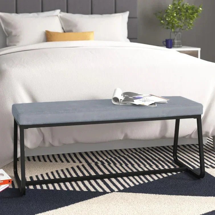 Porthos Home Remy Upholstered Entryway Bench – Stylish & Functional - myhomestore.com.pk