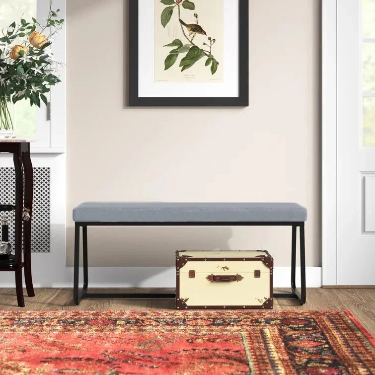 Porthos Home Remy Upholstered Entryway Bench – Stylish & Functional - myhomestore.com.pk