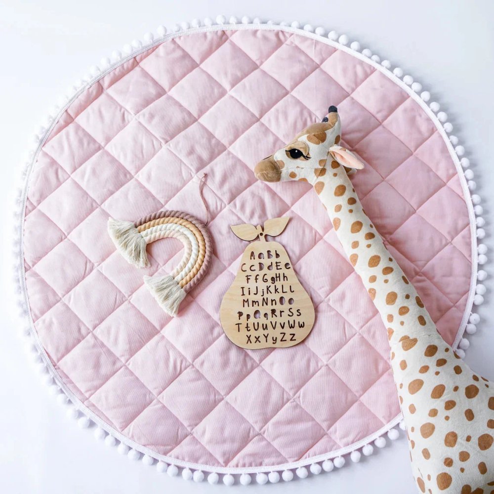 Quilted Baby Play Mat Baby Rug - myhomestore.com.pk