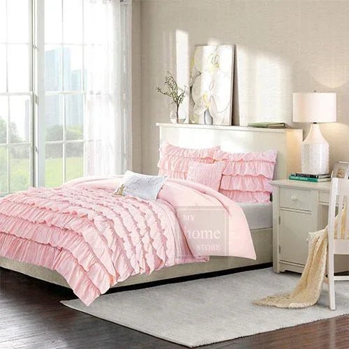 Ruffle Duvet Set - myhomestore.com.pk