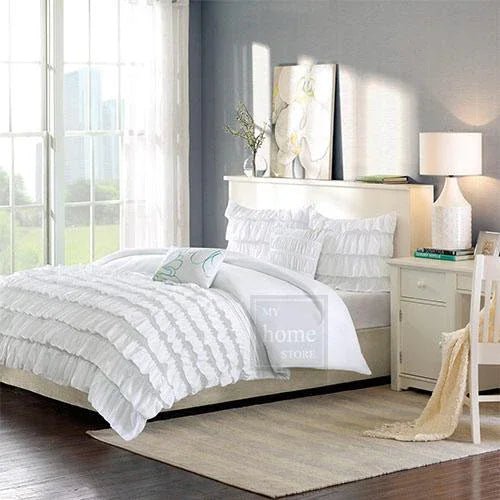 Ruffle Duvet Set - myhomestore.com.pk