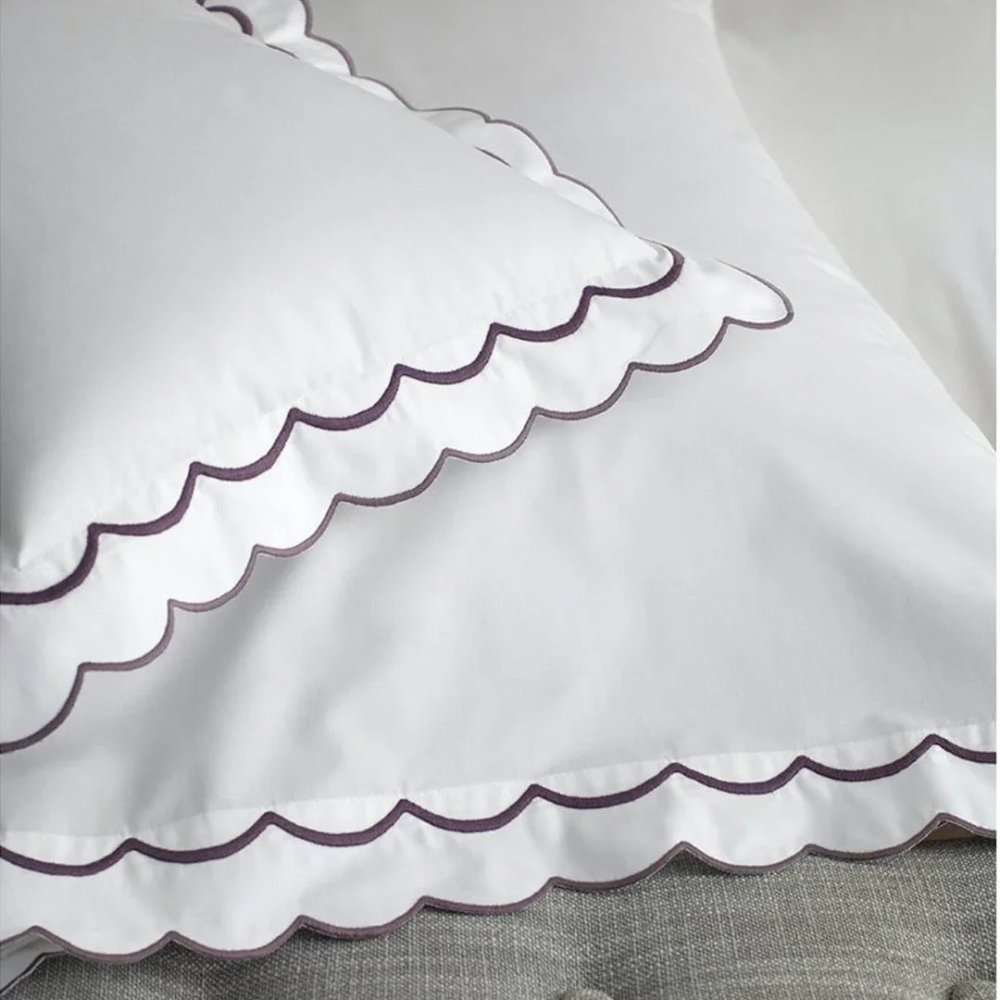 Scalloped Flange Duvet Set - myhomestore.com.pk