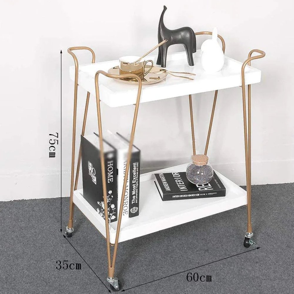Simple European Dining Cart Trolley - myhomestore.com.pk