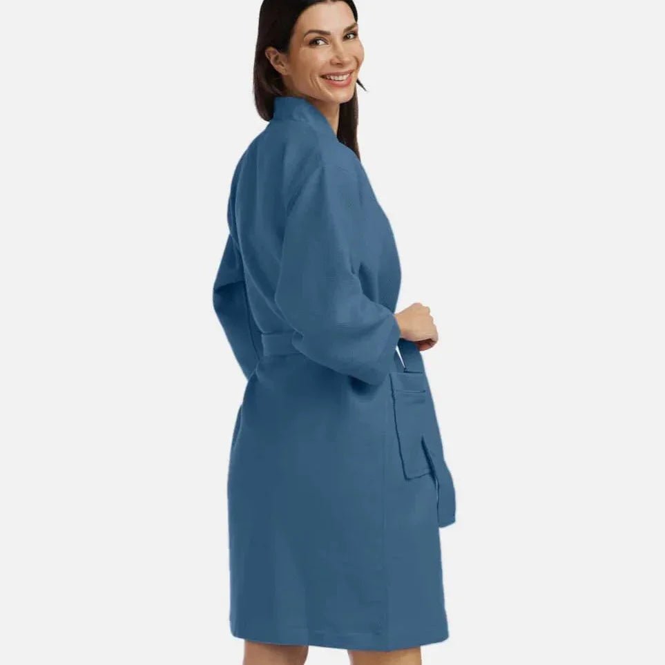 Spa Robe with Quilted Design Bath Robe - myhomestore.com.pk