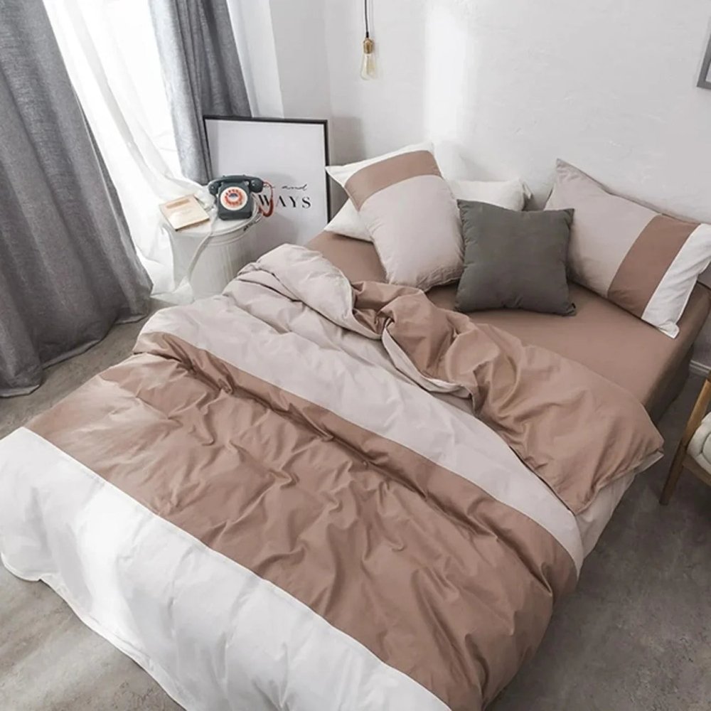 Stylish Stripe Duvet Set - myhomestore.com.pk