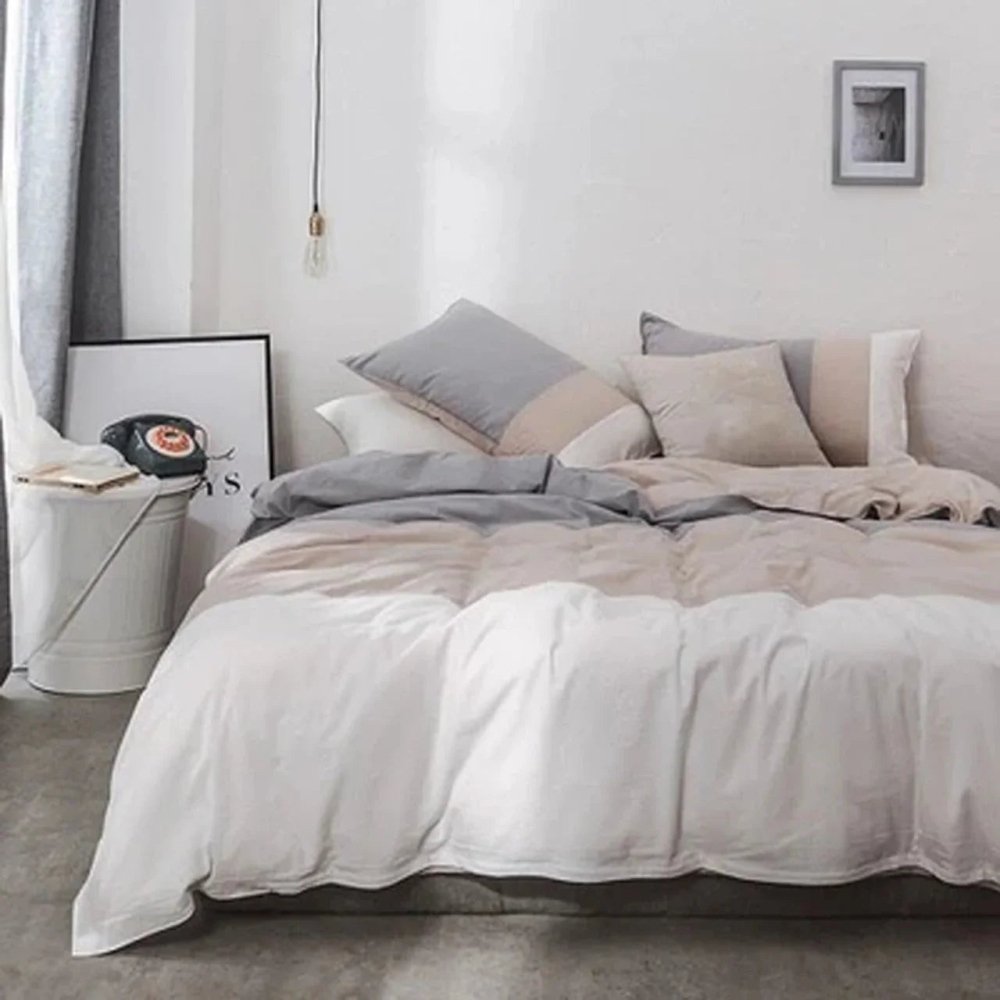 Stylish Stripe Duvet Set - myhomestore.com.pk