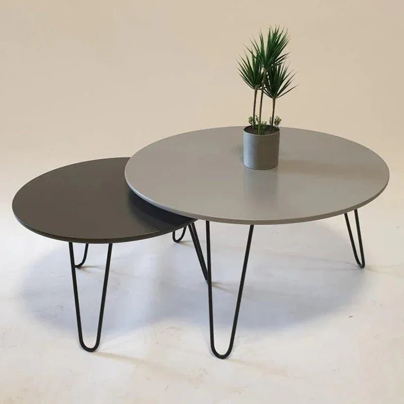 Tatami Contrasted Round Tables - myhomestore.com.pk