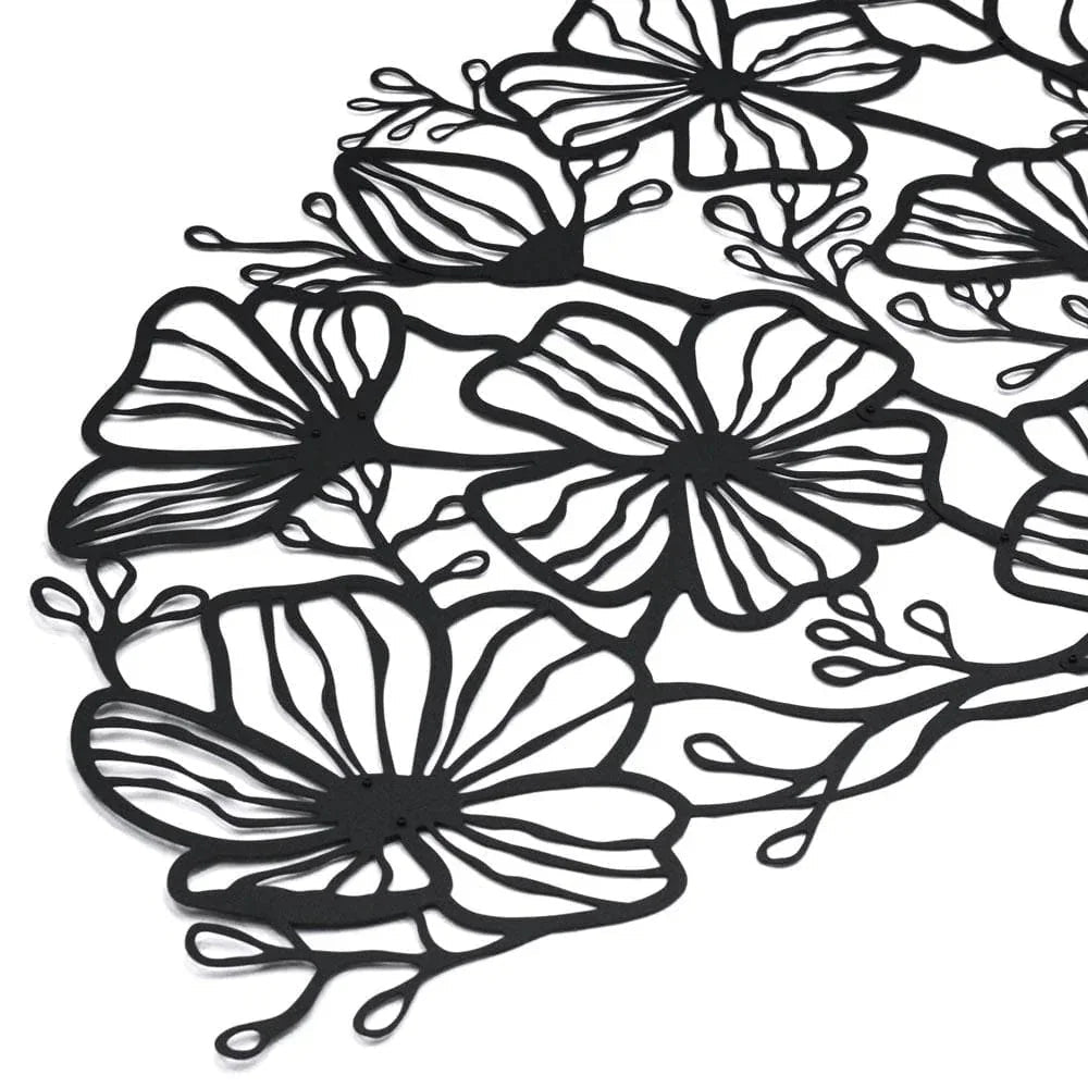 The french Flora Metal Wall Decor - myhomestore.com.pk