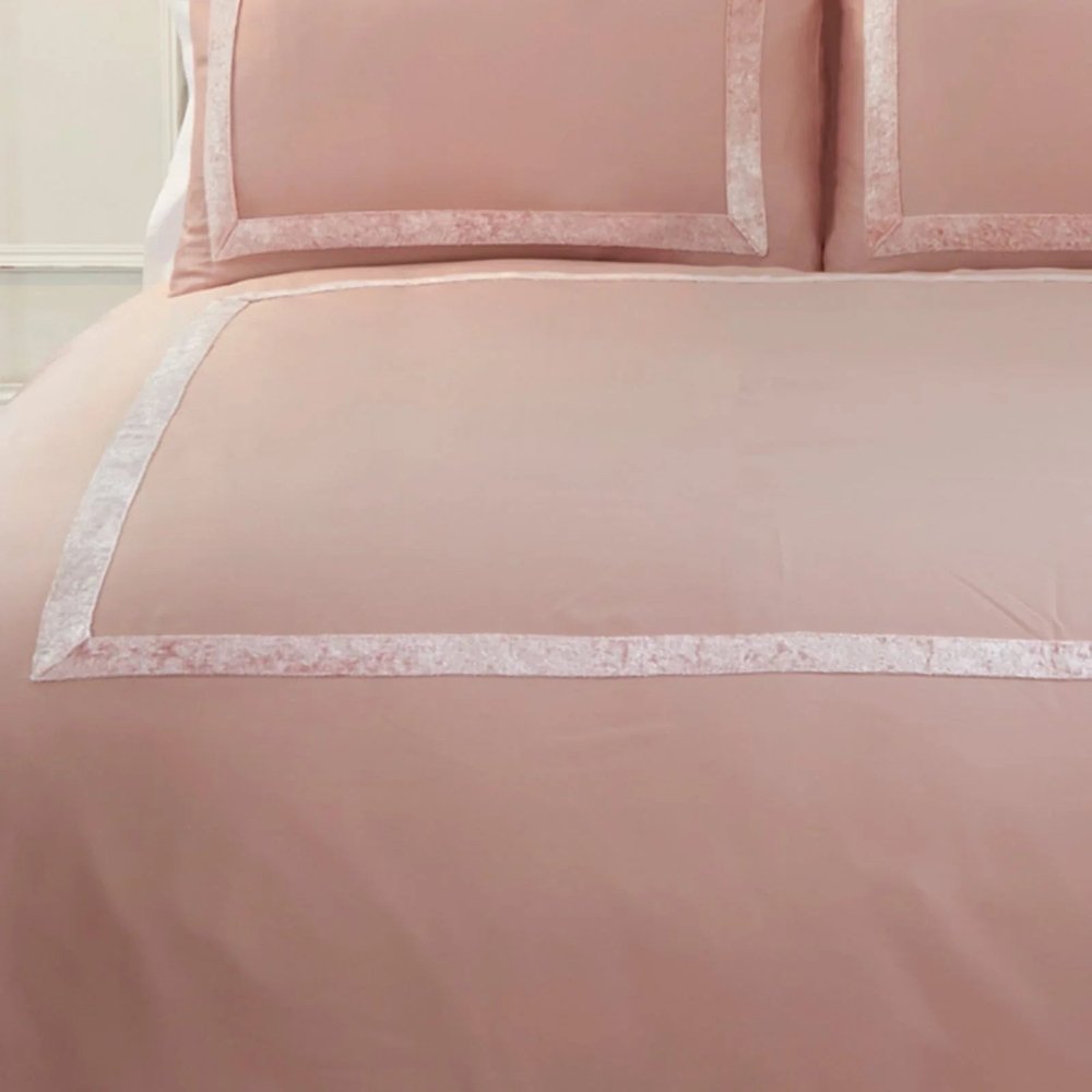 Velvet Ribbon Duvet set - myhomestore.com.pk