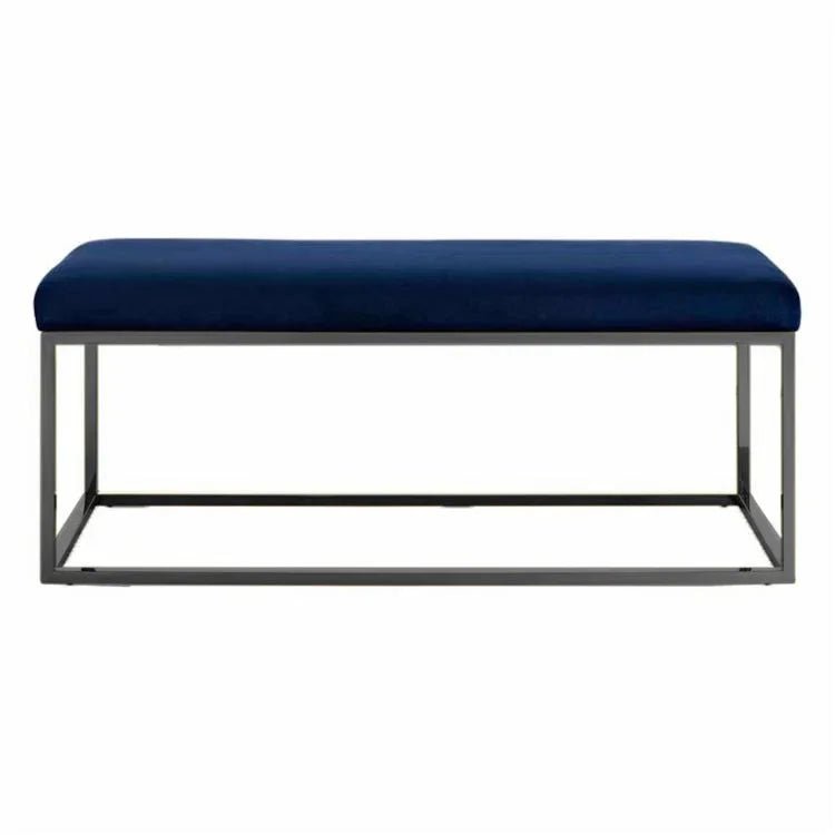 Velvet Upholstered Bench - myhomestore.com.pk