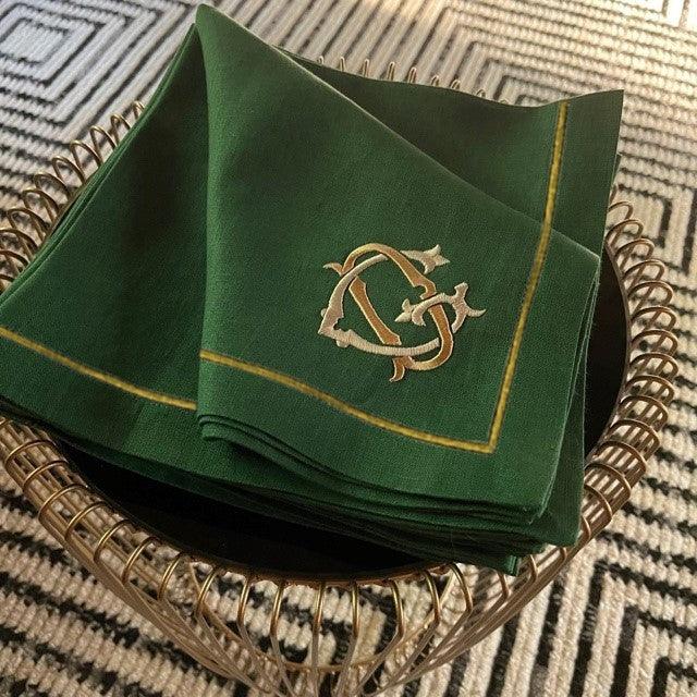 Vintage Style Embroidered Napkin - myhomestore.com.pk