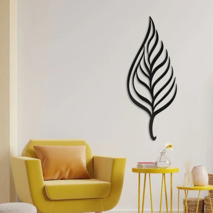 Wall hanging leaf Metal Wall Decor - myhomestore.com.pk