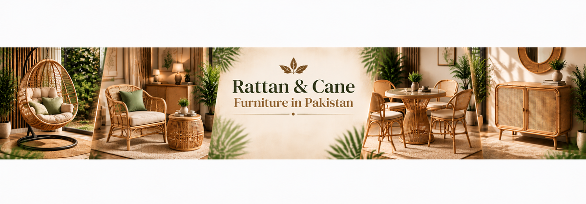 Rattan & Cane Furniture in Pakistan | Natural Stylish Living - myhomestore.com.pk