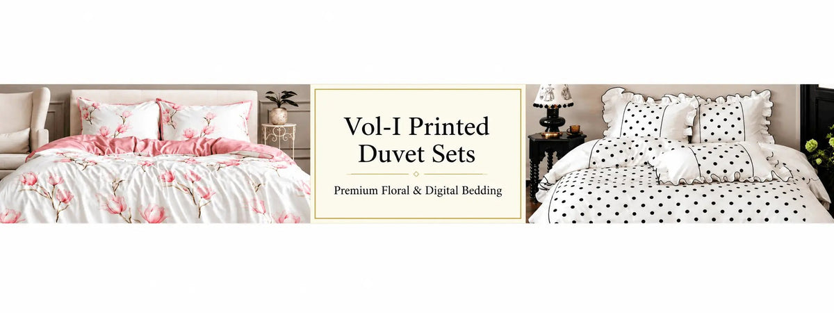 Vol-I Printed Duvet Sets – Premium Floral & Digital Bedding - myhomestore.com.pk
