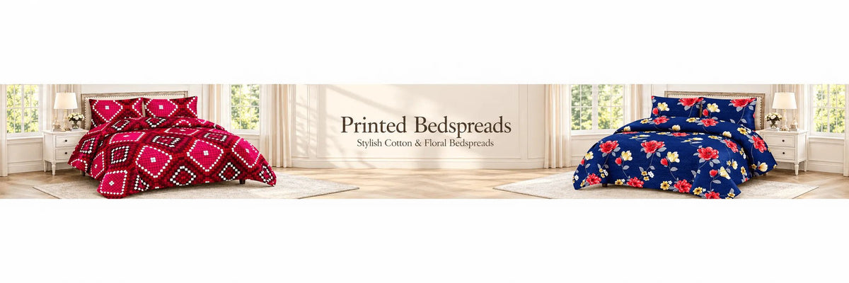 Printed Bedspreads – Stylish Cotton & Floral Bedspreads - myhomestore.com.pk