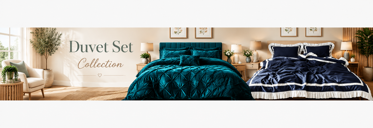 Luxury Duvet Set Collection – Embroidered, Printed & Premium Bedding Sets - myhomestore.com.pk