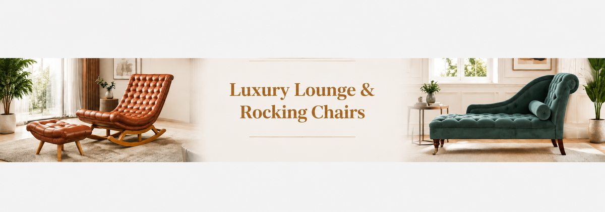 Luxury Lounge & Rocking Chairs | Comfortable Living Room Seating - myhomestore.com.pk