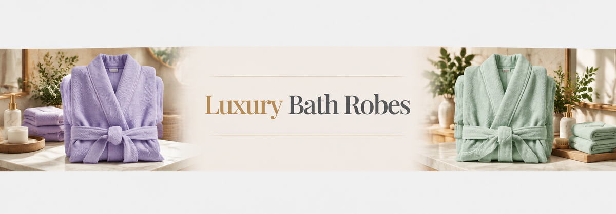 Luxury Bath Robes – Soft Cotton & Spa Robes for Everyday Comfort - myhomestore.com.pk