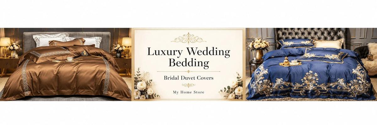 Luxury Wedding Bedding Sets & Bridal Duvet Covers in Pakistan | My Home Store - myhomestore.com.pk