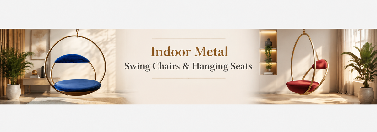 Indoor Metal Swing Chairs & Hanging Seats | MyHomeStore - myhomestore.com.pk