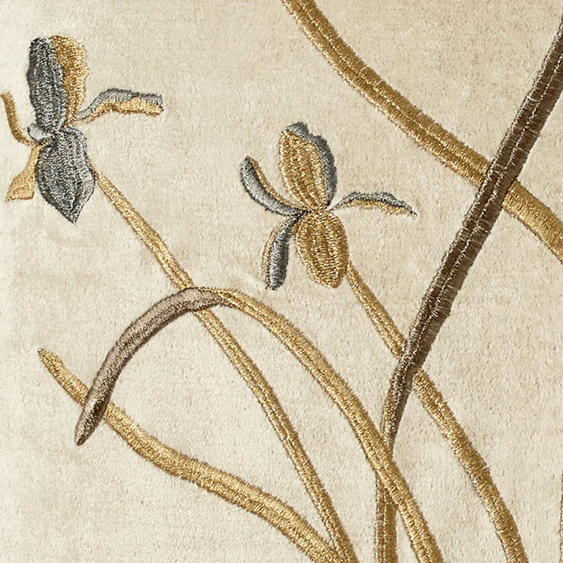 Iris Embroidery Duvet Set