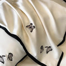 Luxury Butterfly Embroidery Duvet Set - myhomestore.com.pk