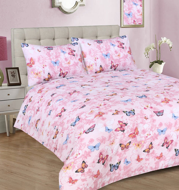 Printed Cotton Duvet Set 3 Pc