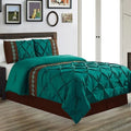 Luxury Pintuck with Printed Patch Duvet