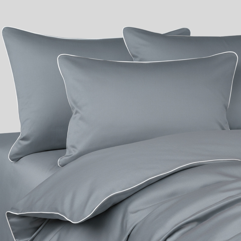 Luxury Duvet Cover Set Piped Edge