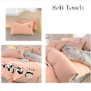 Embroidery Duvet Set( hello panda) - myhomestore.com.pk