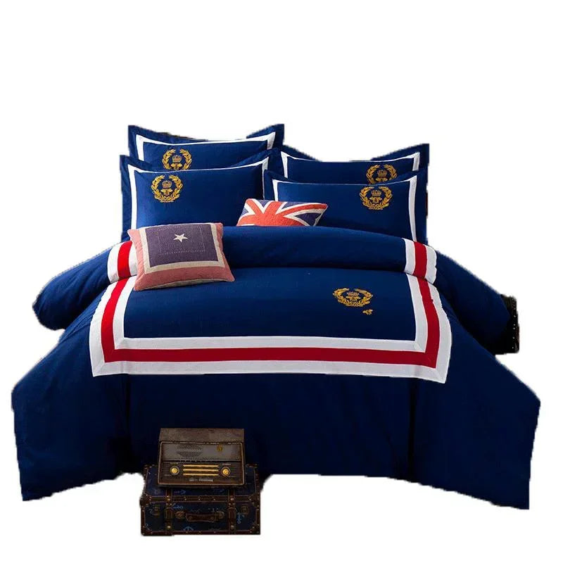 Classic Oxford Style Duvet Set – Timeless Elegance & Comfort