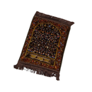 Maroon Velvet Quilted Foam Kids Prayer Mat