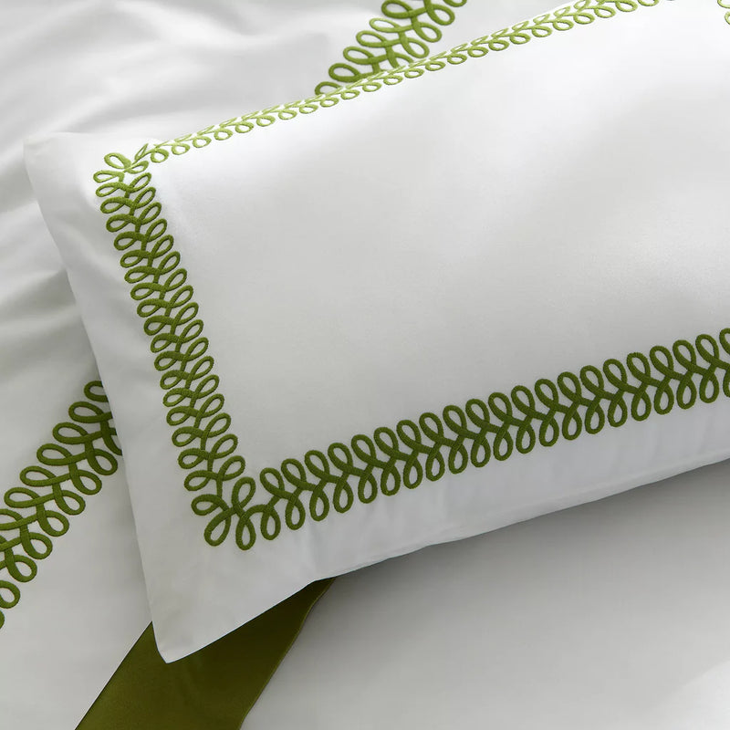 Astor Braid Embroidery Duvet Set