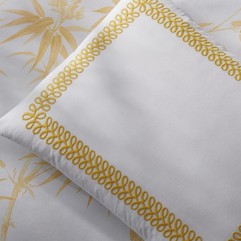 Astor Braid Embroidery Duvet Set