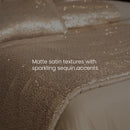 Beige Bridal Bedding Set Opulence