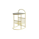 14" Nordic Black Nightstand - myhomestore.com.pk